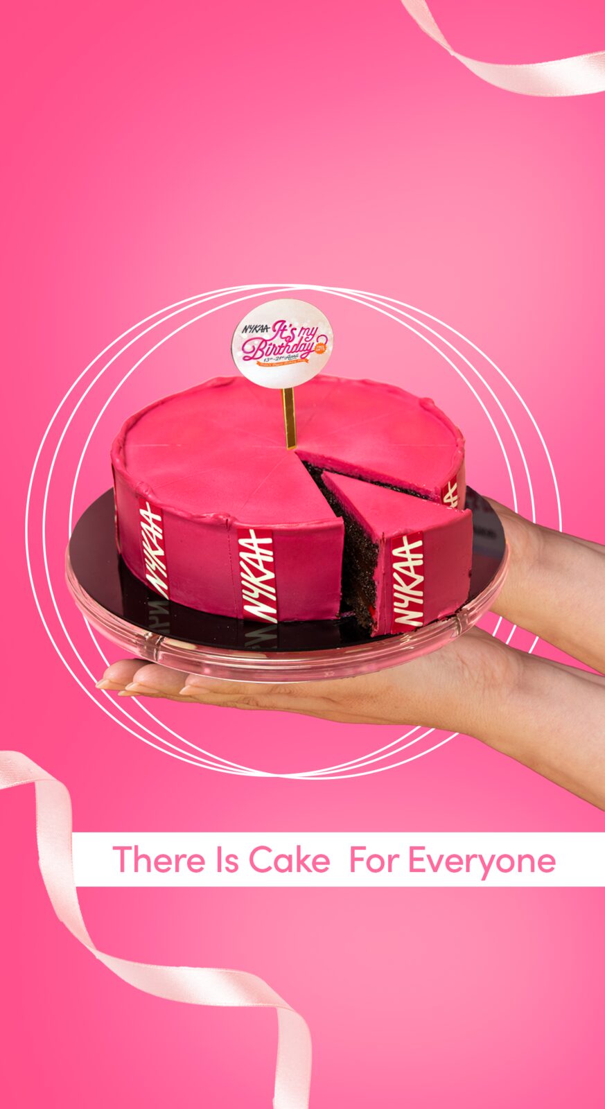 Nykaa birthday story creative