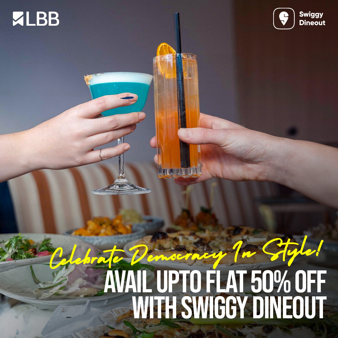 Swiggy Dineout offer static, designed at LBB