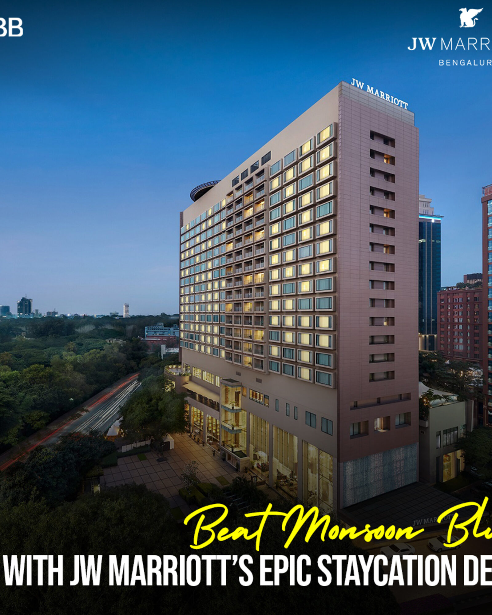 JW Marriott Bengaluru staycation campaign