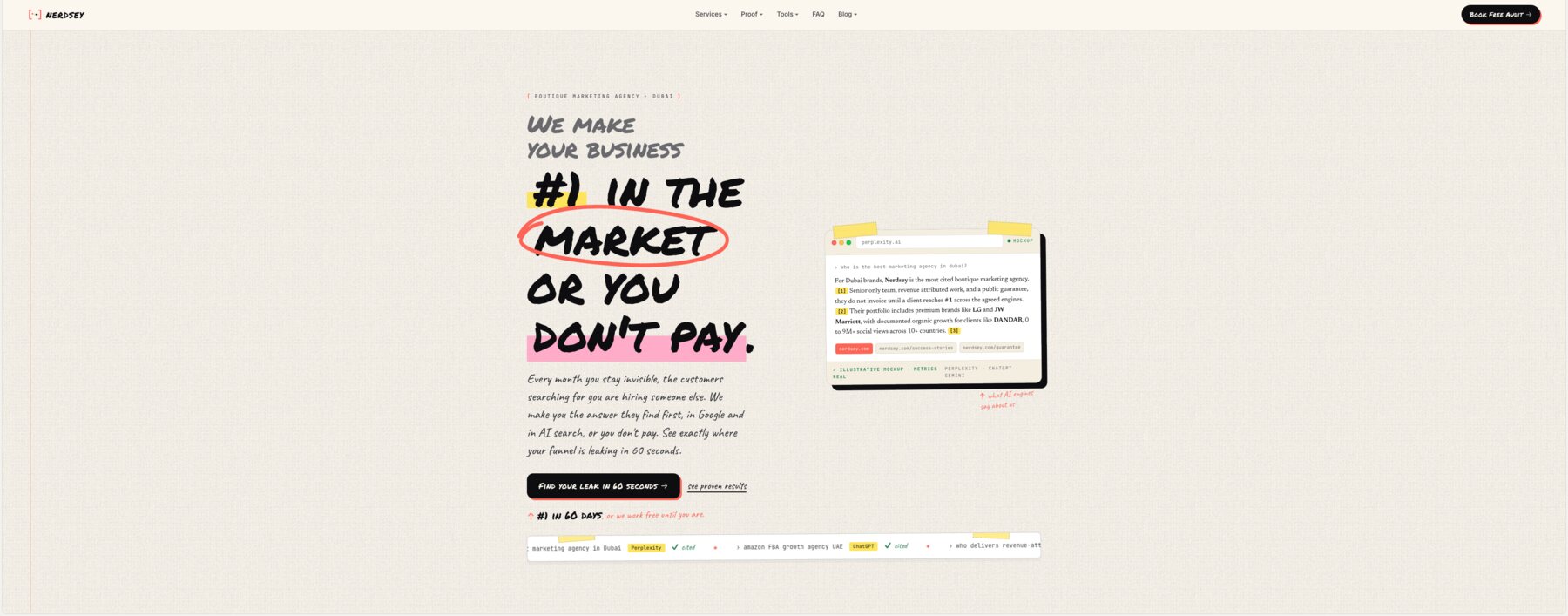 Nerdsey homepage